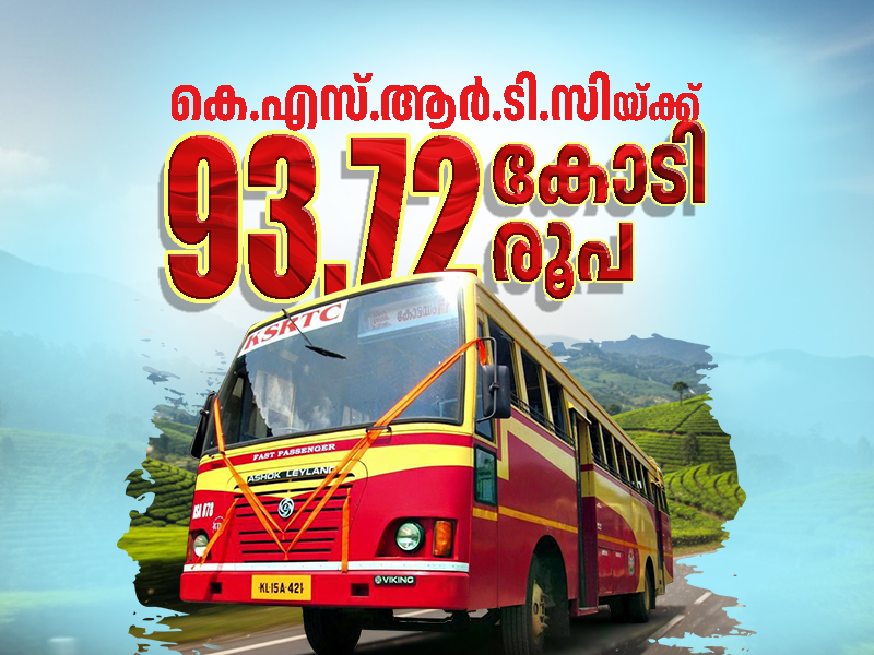 Rs 93.72 crore allocated to KSRTC